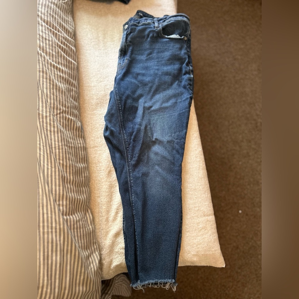 Skinny High Rise Denim Jeans